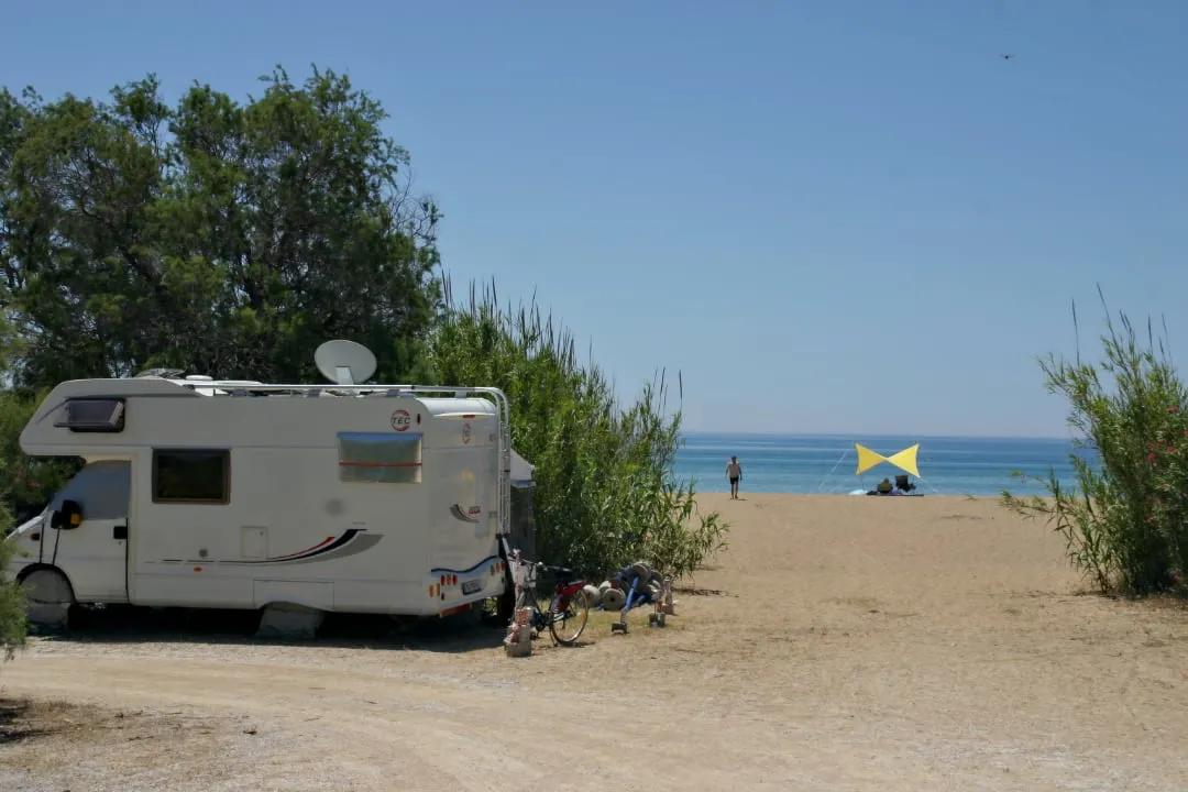 Camping Ammos Stellplatz